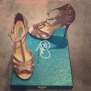 Blue by Betsy Johnson heels